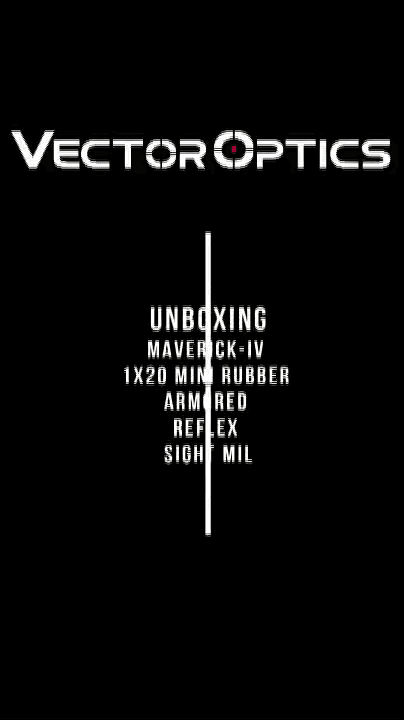 opplanet vector optics maverick iv 1x20 reflex sight mil scrd 60 unboxing video