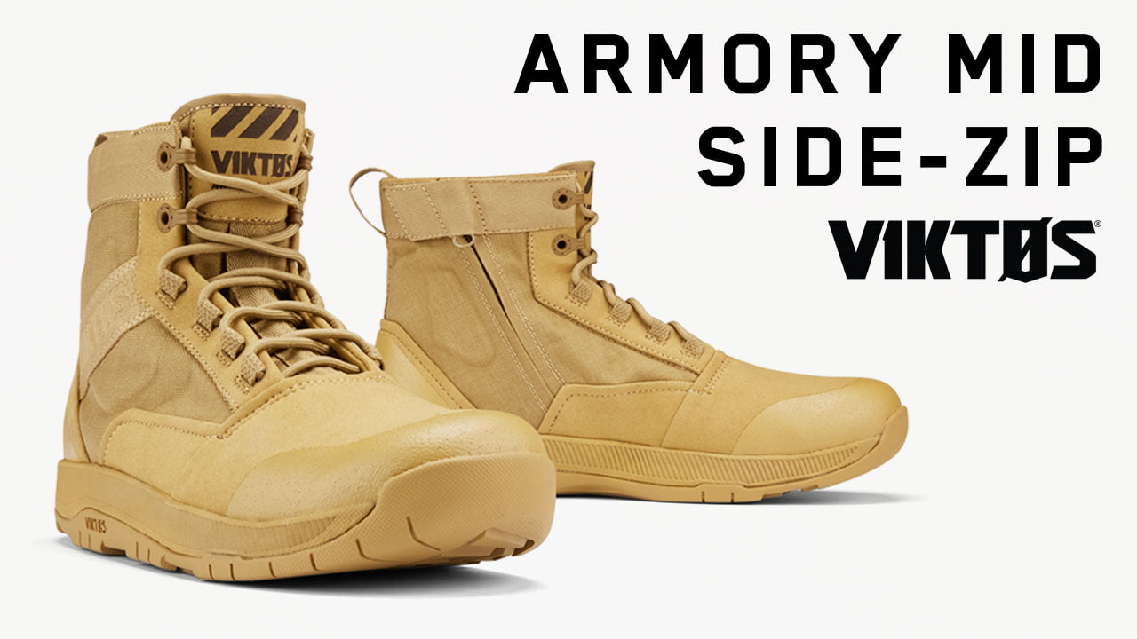 opplanet viktos armory mid side zip boots video