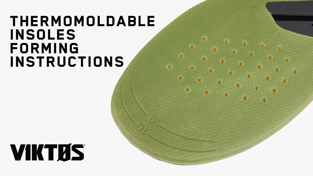 opplanet viktos ruck recovery insole forming instructions video