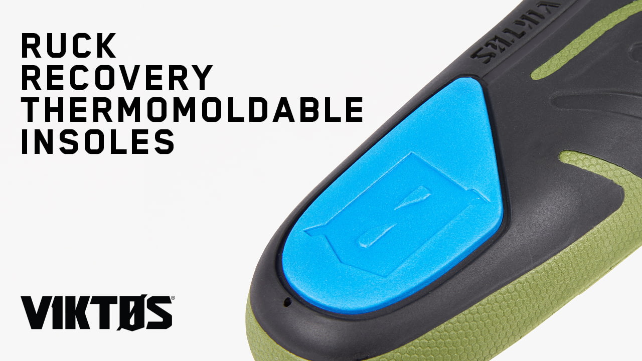 opplanet viktos ruck recovery thermomoldable insole video
