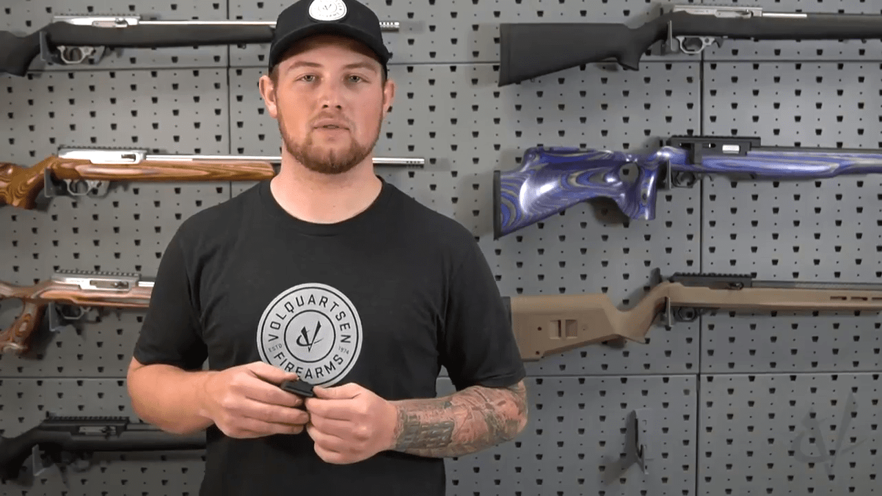 opplanet volquartsen features of the magazine base pads for the ruger mk iv and black mamba tf video