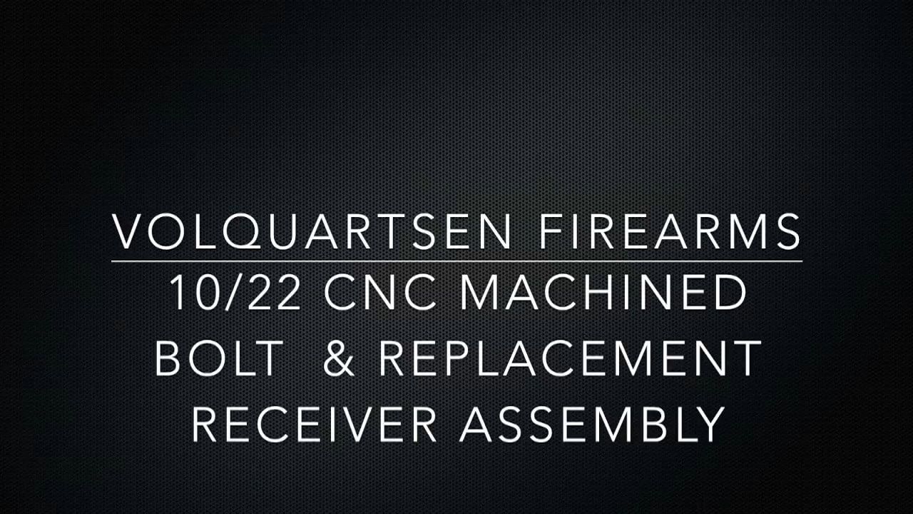 opplanet volquartsen firearms competition bolt for 10 22 installation video