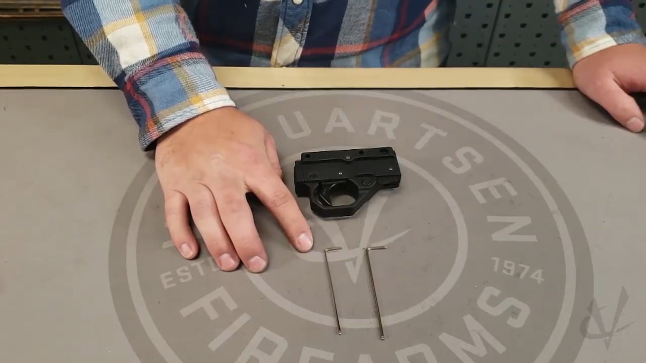 opplanet volquartsen firearms tg9 trigger assembly for ruger pc9 instructions video