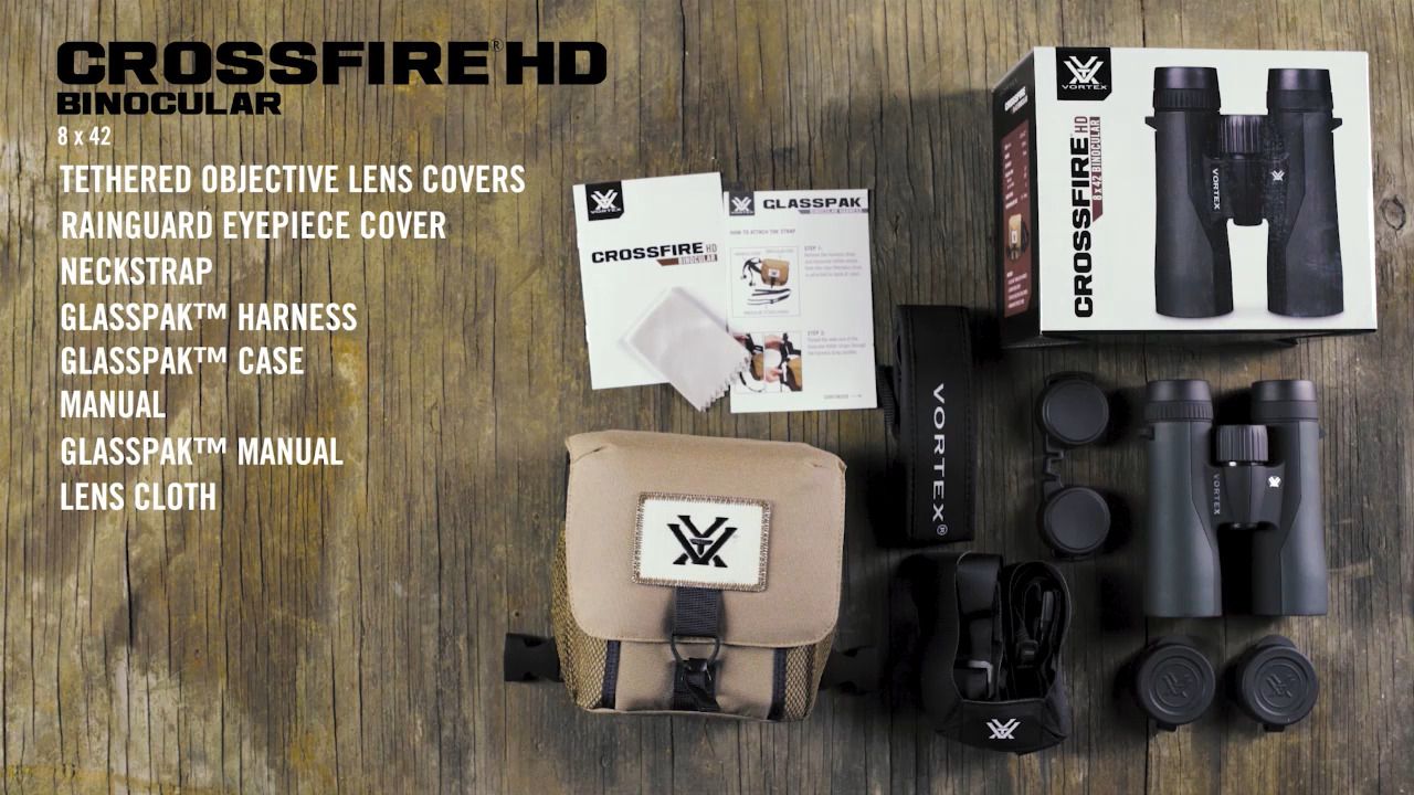 opplanet vortex crossfire hd 8x42 binoculars video