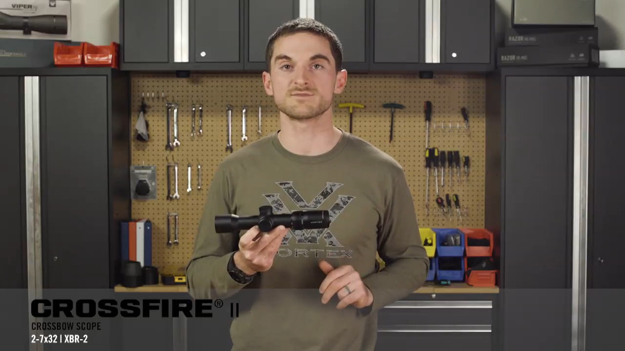 opplanet vortex crossfire ii 2 7x32 crossbow scope faq video