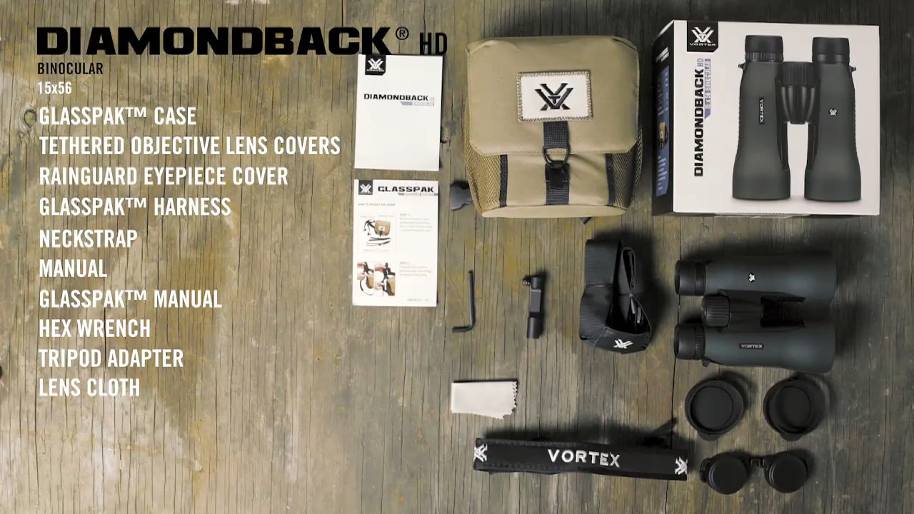 opplanet vortex diamondback hd 15x56mm binoculars unboxing video