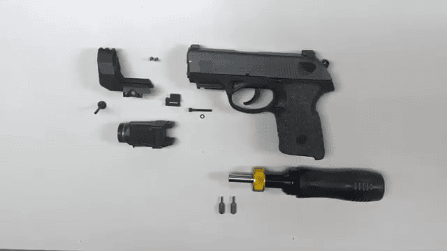 opplanet vp armory beretta px4 compact light mounted compensator compatible w streamlight assembly video