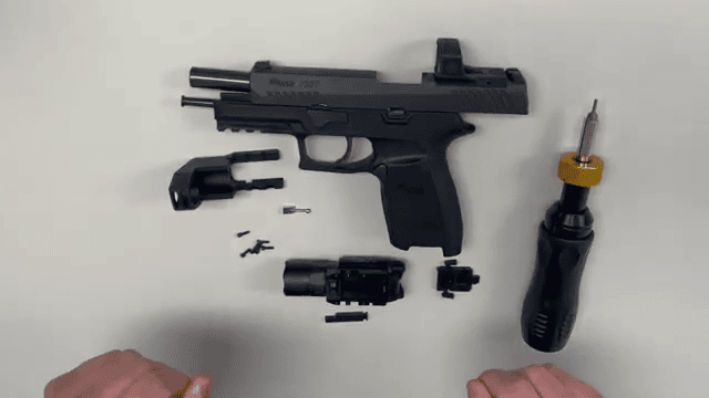 opplanet vp armory light mounted compensator install sig m17 archon type b cz p 10 c surefire x300u a video