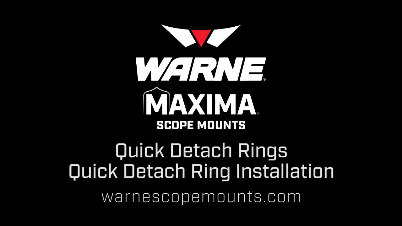 opplanet warne quick detach rings video