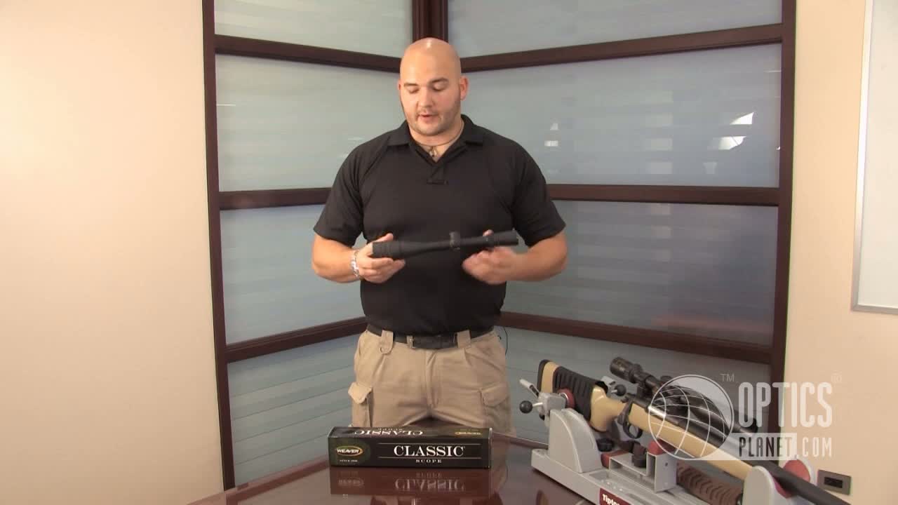 opplanet weaver classic riflescope video