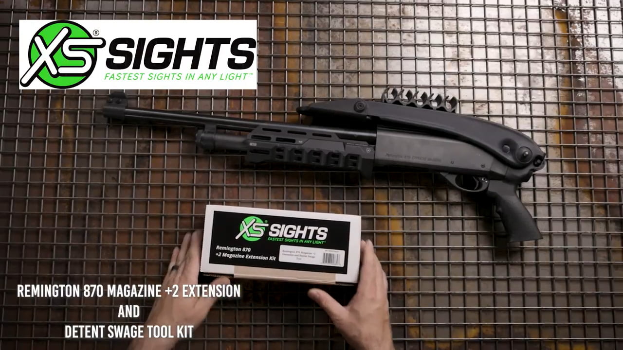 opplanet xs sight systems remington extension kit unbox and assembly video