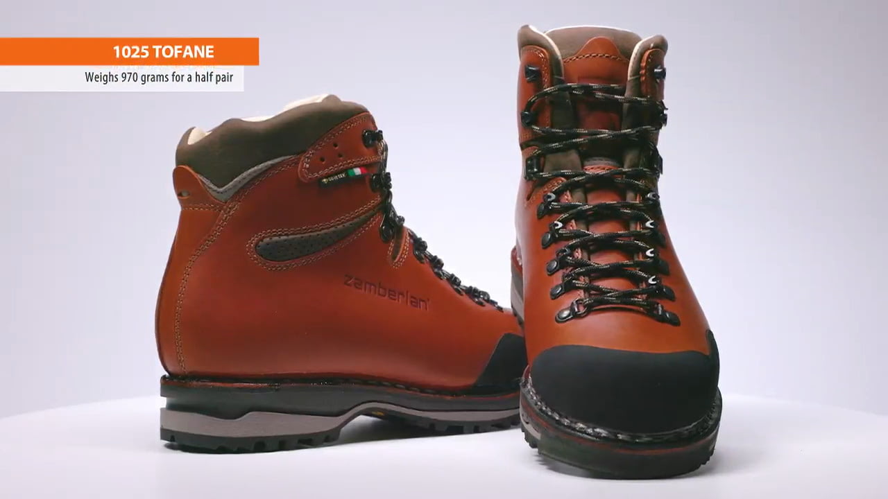 opplanet zamberlan 1025 tofane nw gtx rr backpacking shoes video