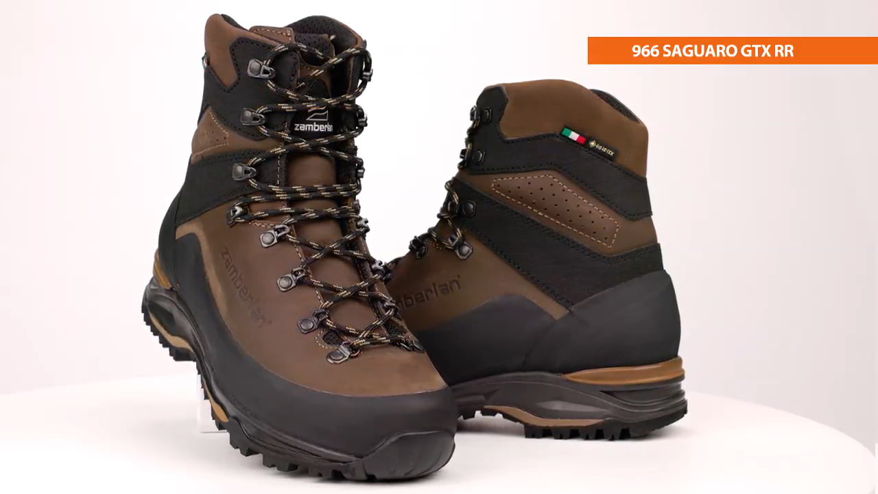 opplanet zamberlan 966 saguaro gtx rr backpacking shoes video
