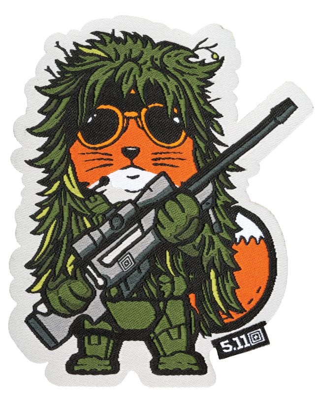 5.11 Tactical Tactical Fox Sniper Patch | Free Shipping over $49!