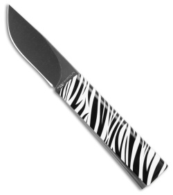 A.G.A. Campolin AGA Campolin Dragonfly Gravity Knife Zebra Steel