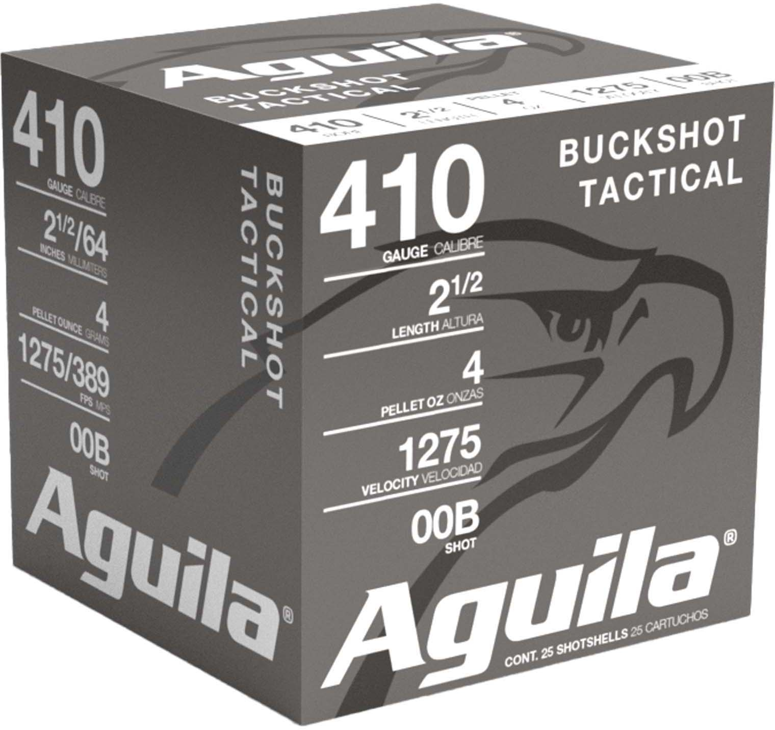 Aguila Ammunition 410 Gauge 1/2 oz 2 5 #39 #39 00 Buckshot 1C4100BA Review