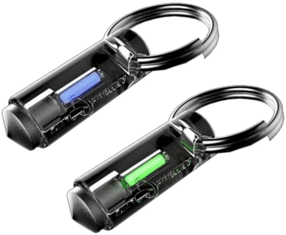 Armourlite Tritium Vials Key Ring Safety Markers Free Shipping