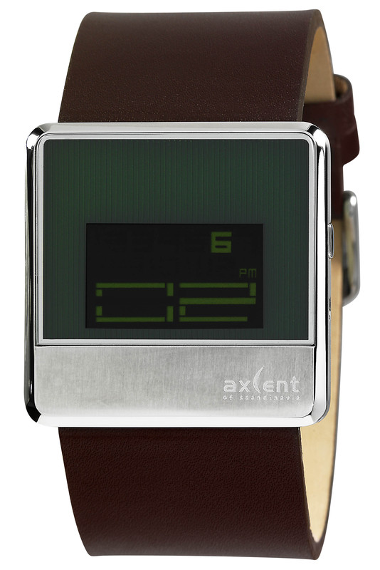Stainless steel axcent of scandinavia smartwatch MENS AXCENT OF SCANDINAVIA DIGITAL L E D WATCH STAINLESS STEEL WRIST STRAP BNWT 513560268
