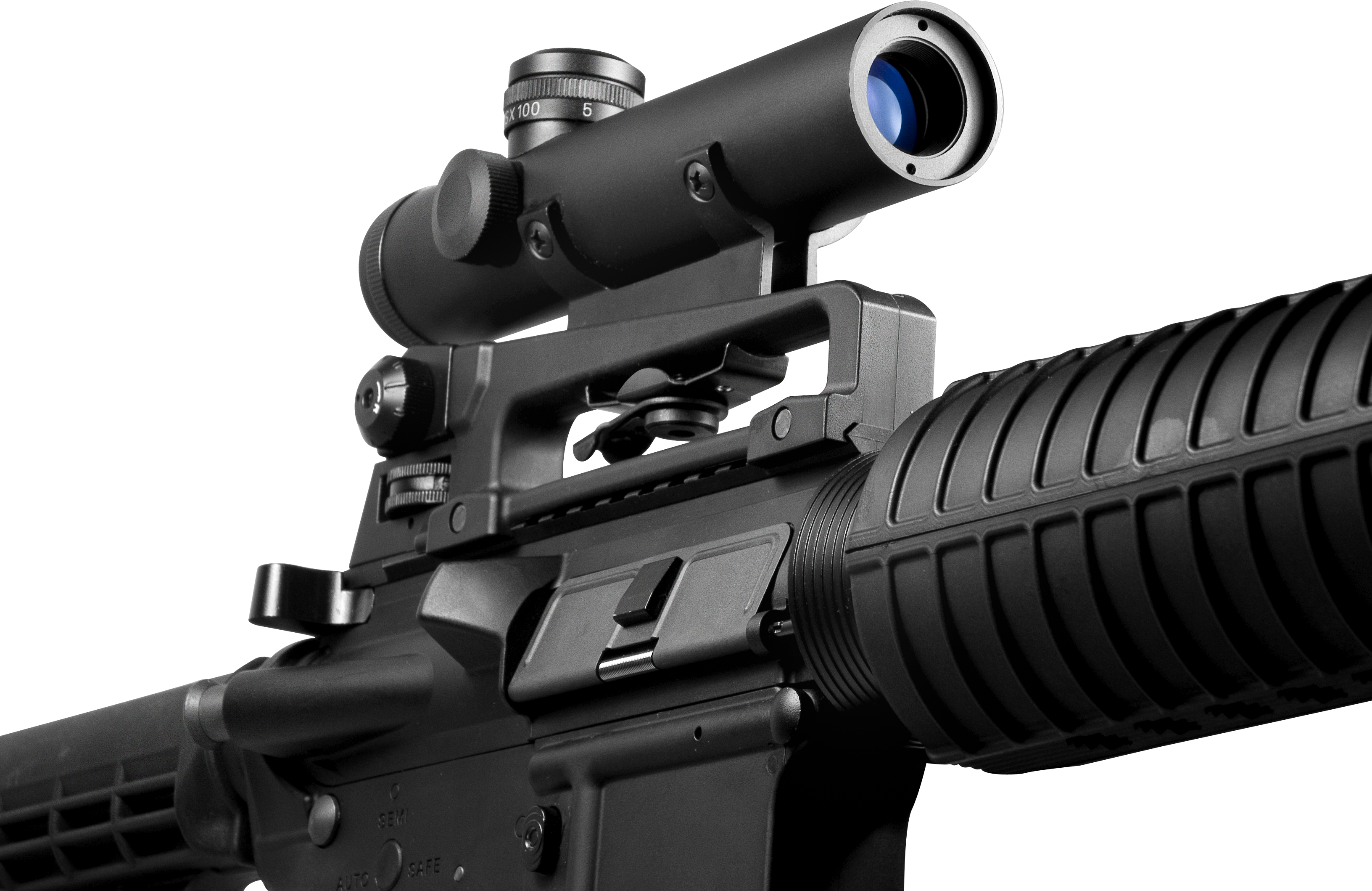 Barska 4x20 Electro Sight Rifle Scope for M-16 Carry Handle Mount