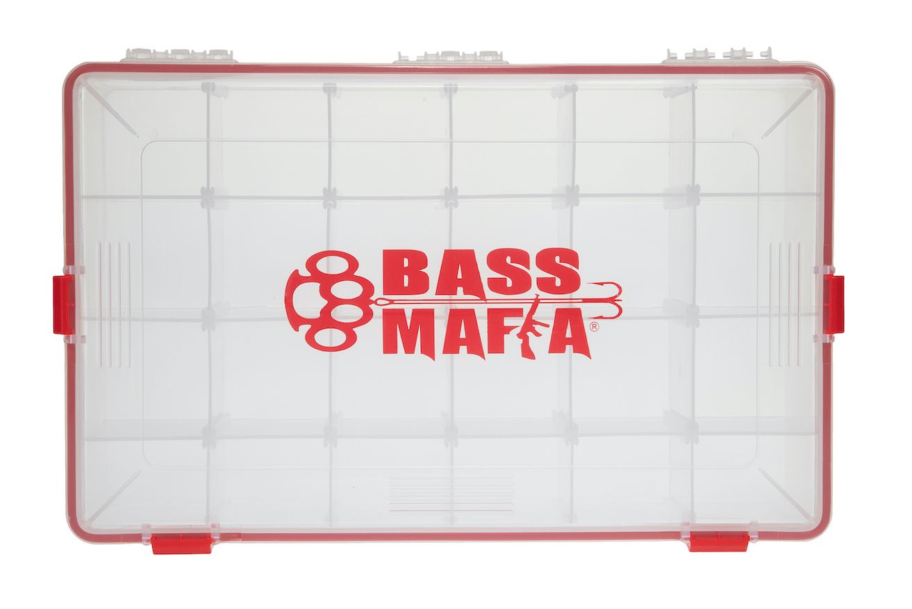 bass mafia tackle box Pro Bundle populated with Dividers Anti Terminal Tackle Storage - Fishing