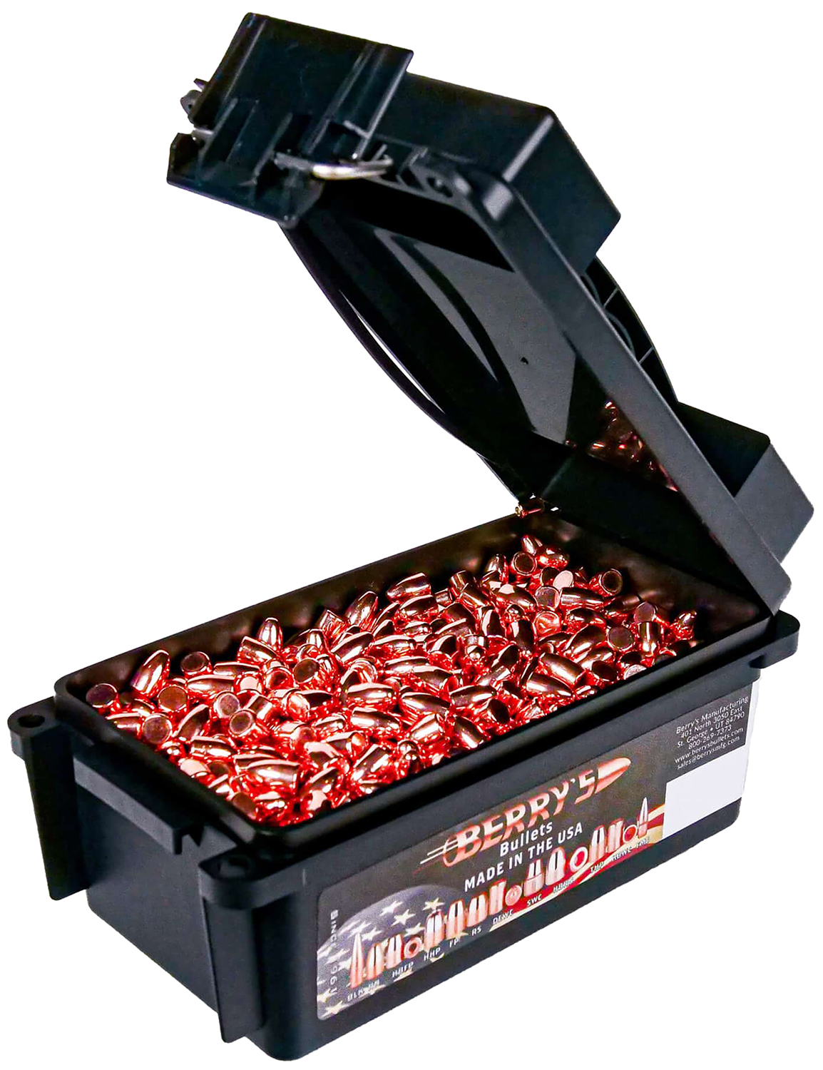 Berry's Manufacturing Superior .356 Caliber Pistol Bullets, 115