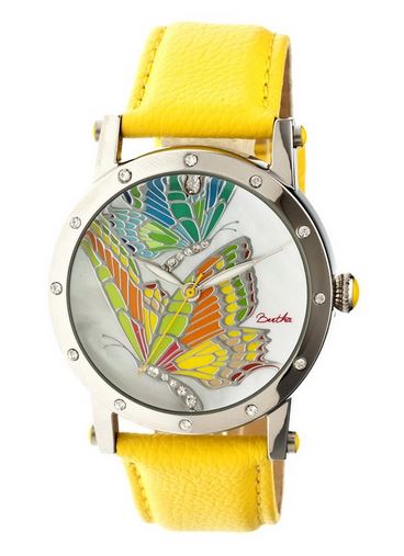 Bertha Isabella Watch  Bertha Isabella Mother of Pearl Leather Watch - TSC.ca main image 2
