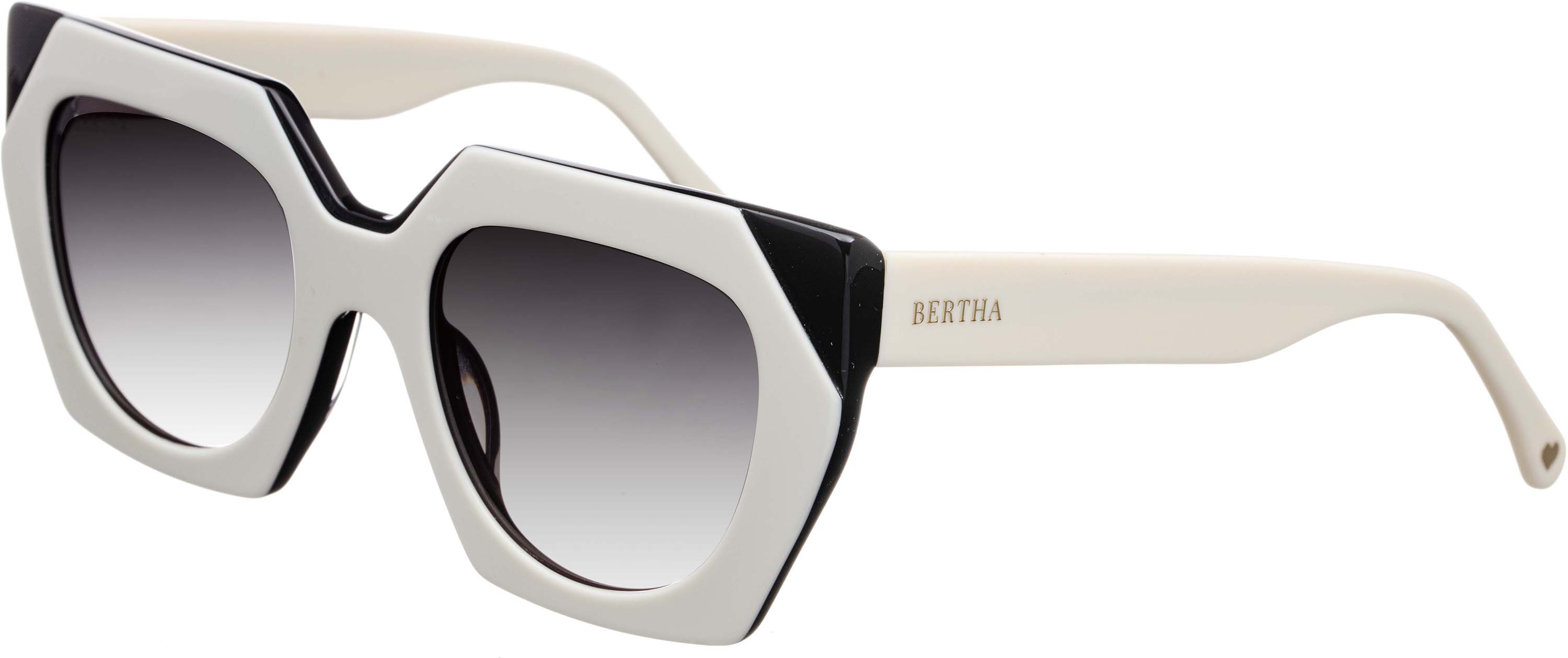 Bertha Cateye Sunglasses- Marlowe (EUC) Marlowe Cat Eye Rose Gold Sunglasses | Glassesshop main image 3