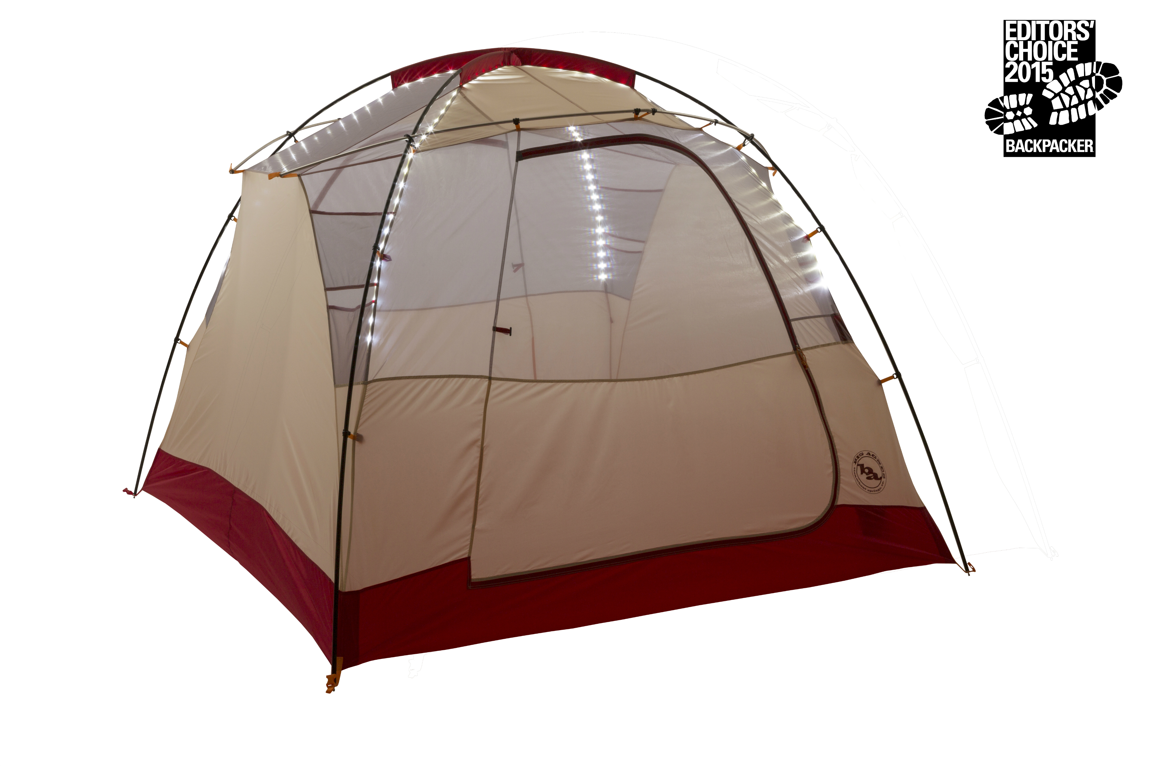 Big Agnes Chimney Creek 4 mtnGLO Tent | 5 Star Rating Free