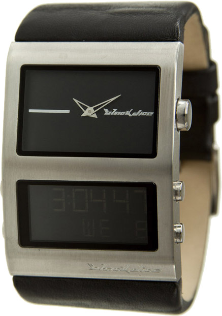 Black Dice Duo 036 Analog/Electronic Display Watch - Dual Display