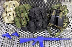 Blackhawk Patrol Pack Black, Dimensions: 18 1/2 60PP00BK | Free