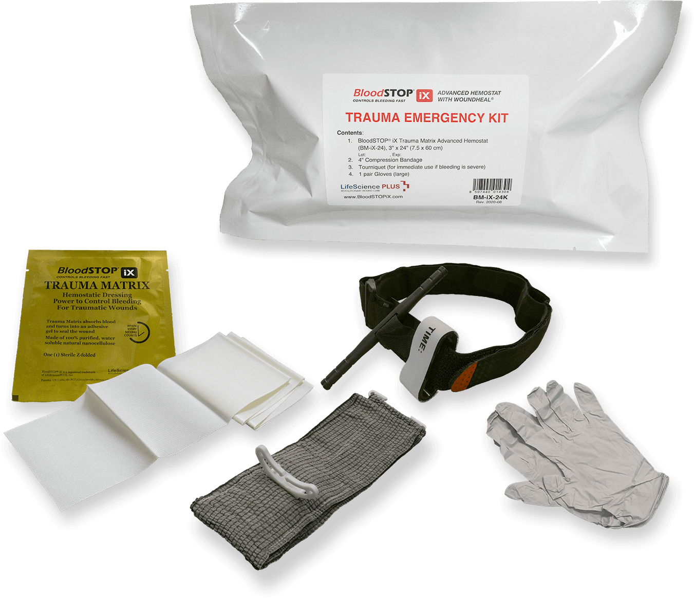 BloodSTOP IX Advanced Hemostat and WoundHEAL Trauma Matrix