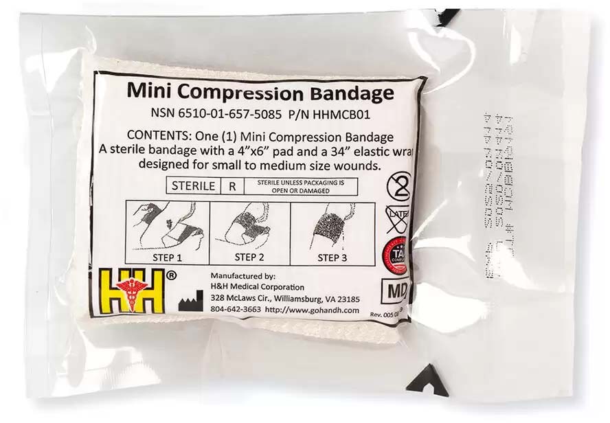 Blue Force Gear H&H Mini Compression Bandage | Free Shipping over $49!