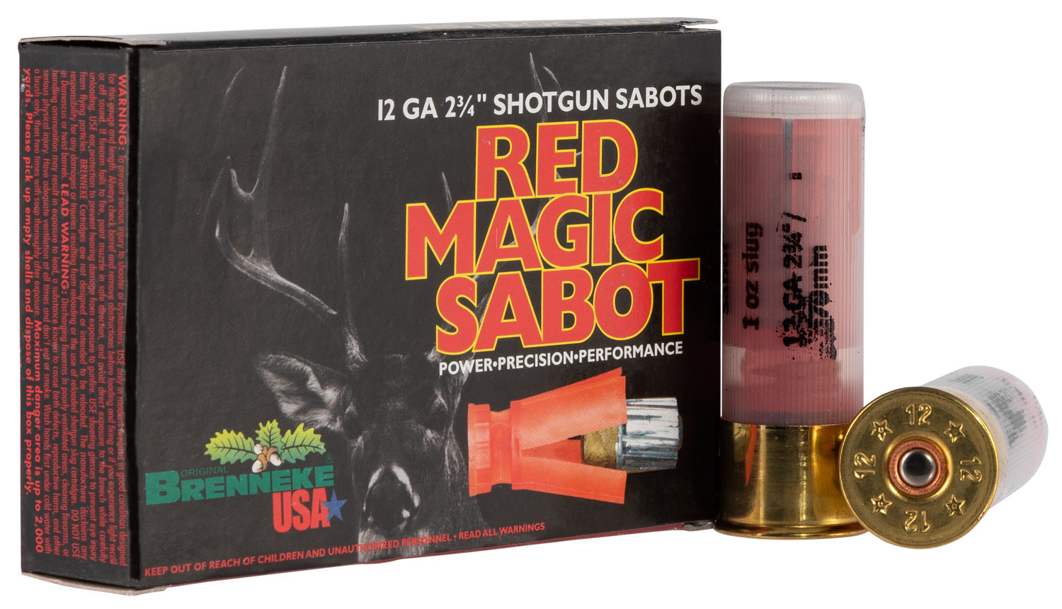 Brenneke Red Magic Sabot 12 Gauge Shotgun Slug Ammunition SL122RMS Review