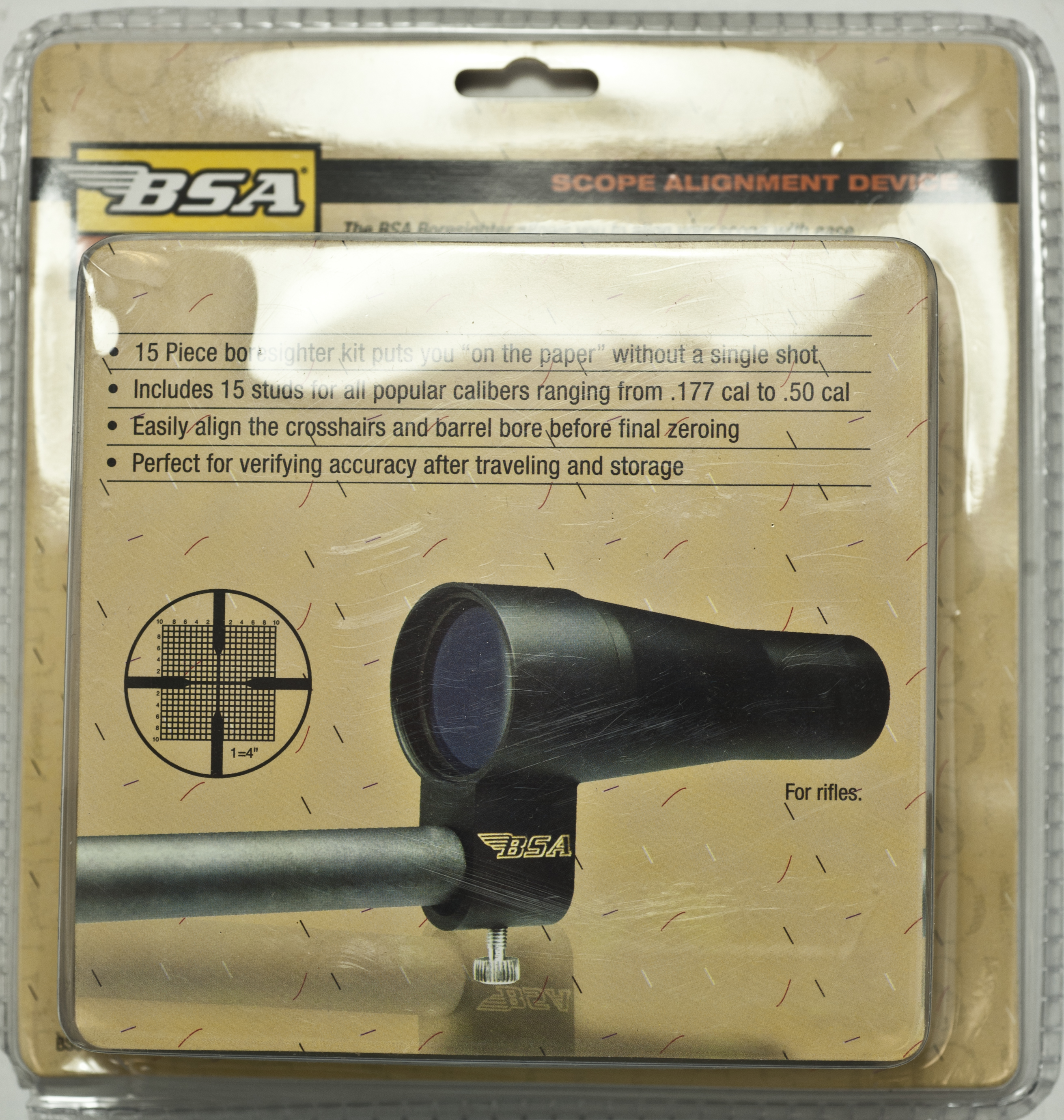 thumbnail image 2 of Cosmoing BS005 Bore Sighter Kit With Adjustable Arbor - USB Powered Rifle Scope Boresighter 2 of 6