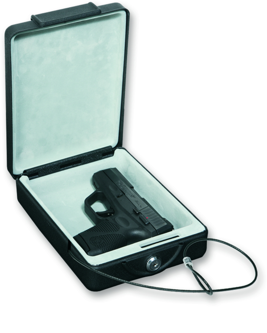 Bulldog Cases & Vaults 8.7x6x2.5 Car Safe - Steel Pistol Strong
