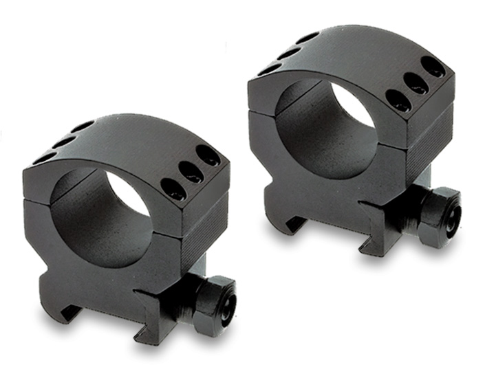 thumbnail interactive-video image 1 of Burris XTR 30mm Tactical Scope Rings – Medium Height, Matte Black, Aluminum 1 of 3