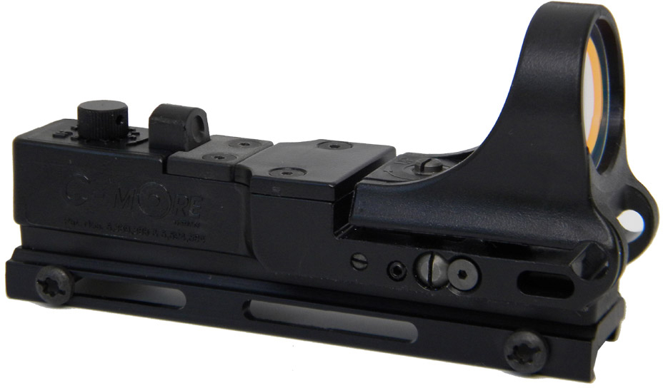 C-MORE Tactical Railway Red Dot Sight w/ Click Switch | Up to 23