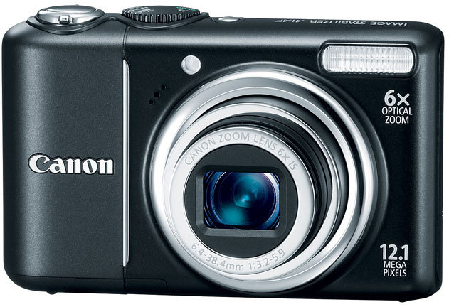 Canon PowerShot A2100 IS デジタルカメラ Canon PowerShot A2100 IS 12.1MP Digital Camera TESTED Black | eBay