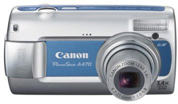 デジタルカメラ power shot A470 Amazon.com : Canon PowerShot A470 7.1 MP Digital Camera with