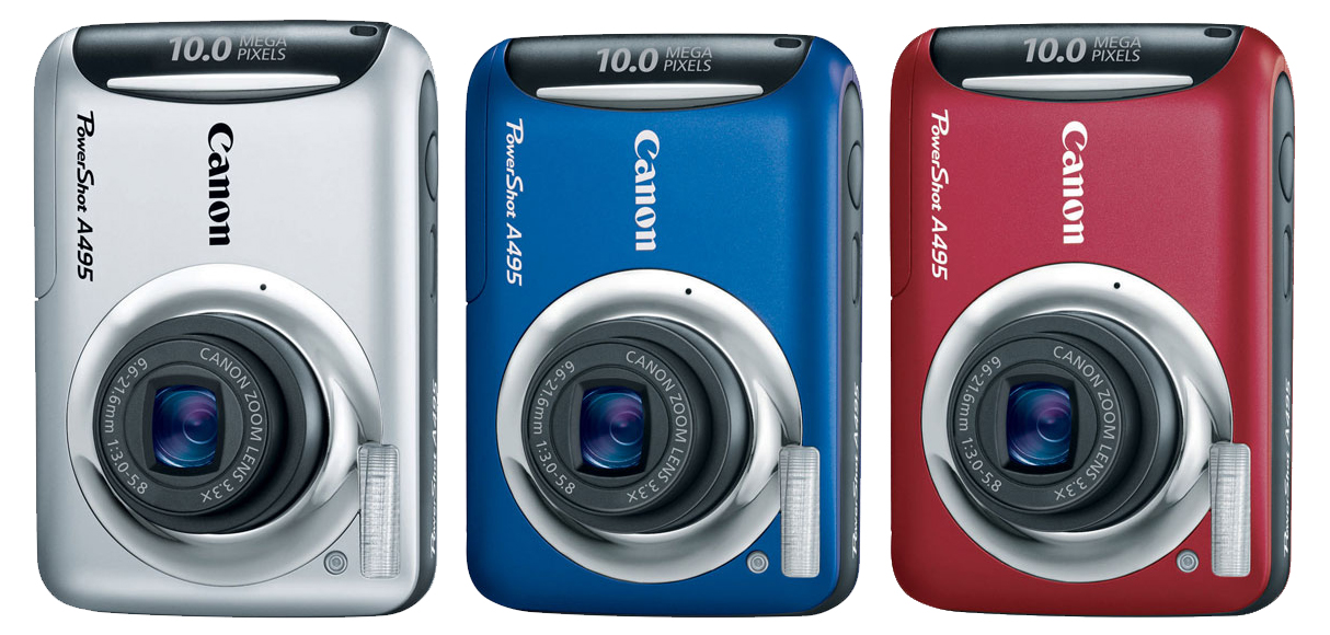 a*a様 O19760 Canon PowerShot A495 A1470 デ Canon PowerShot A495 Digital Camera, Silver | Staples