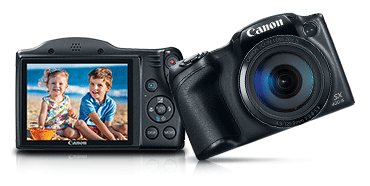 Canon PowerShot SX400 IS 16.0 Megapixel Digital Camera | Free