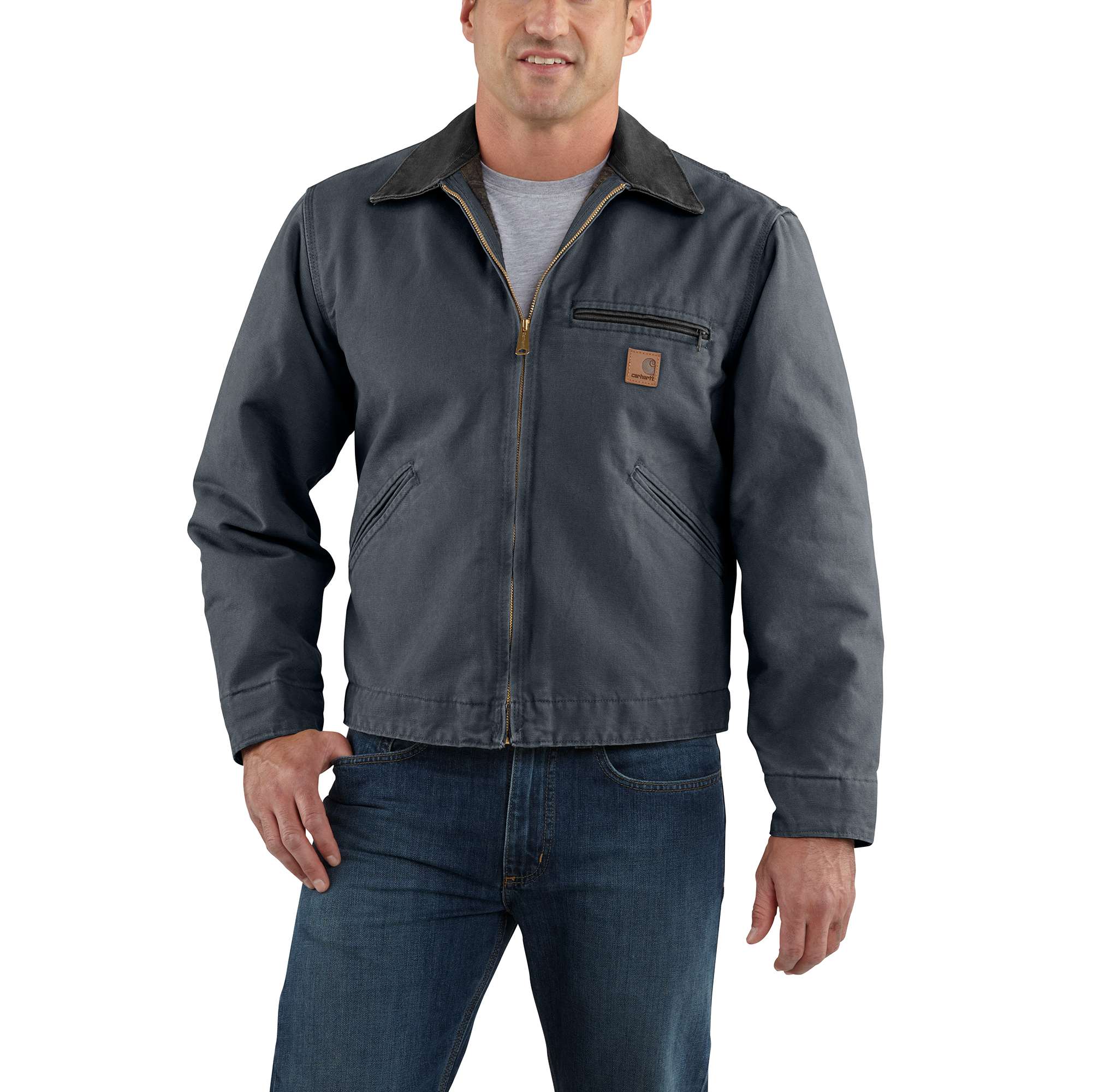 Carhartt Sandstone Detroit Jacket for Mens | Free Shipping over $49!