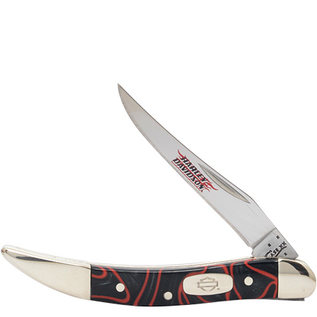 Case Harley Lava Kirinite 1010096 SS Small Texas Toothpick Folding