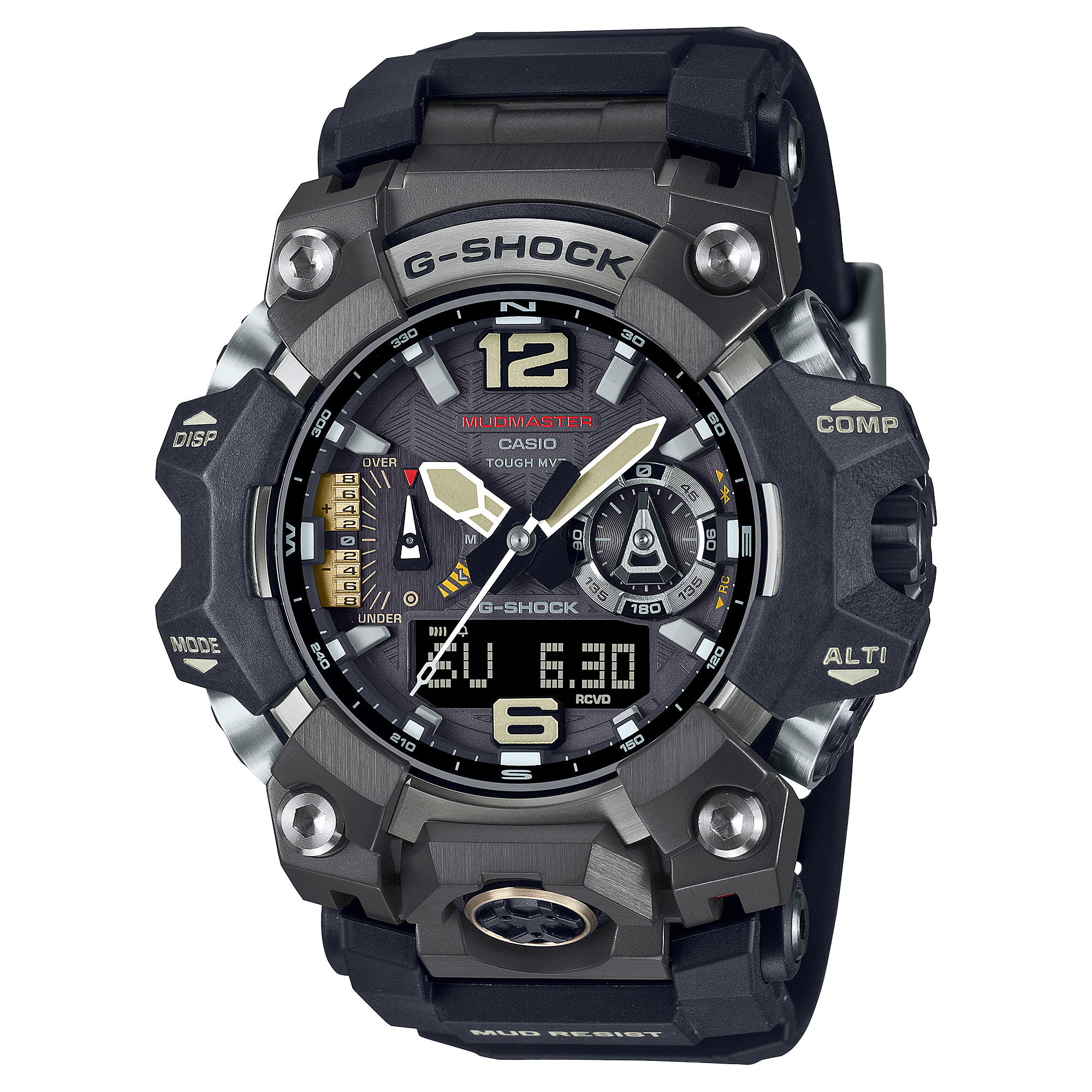 Casio G-Shock Mudmaster Triple-Sensor Solar Watch - Men's | w