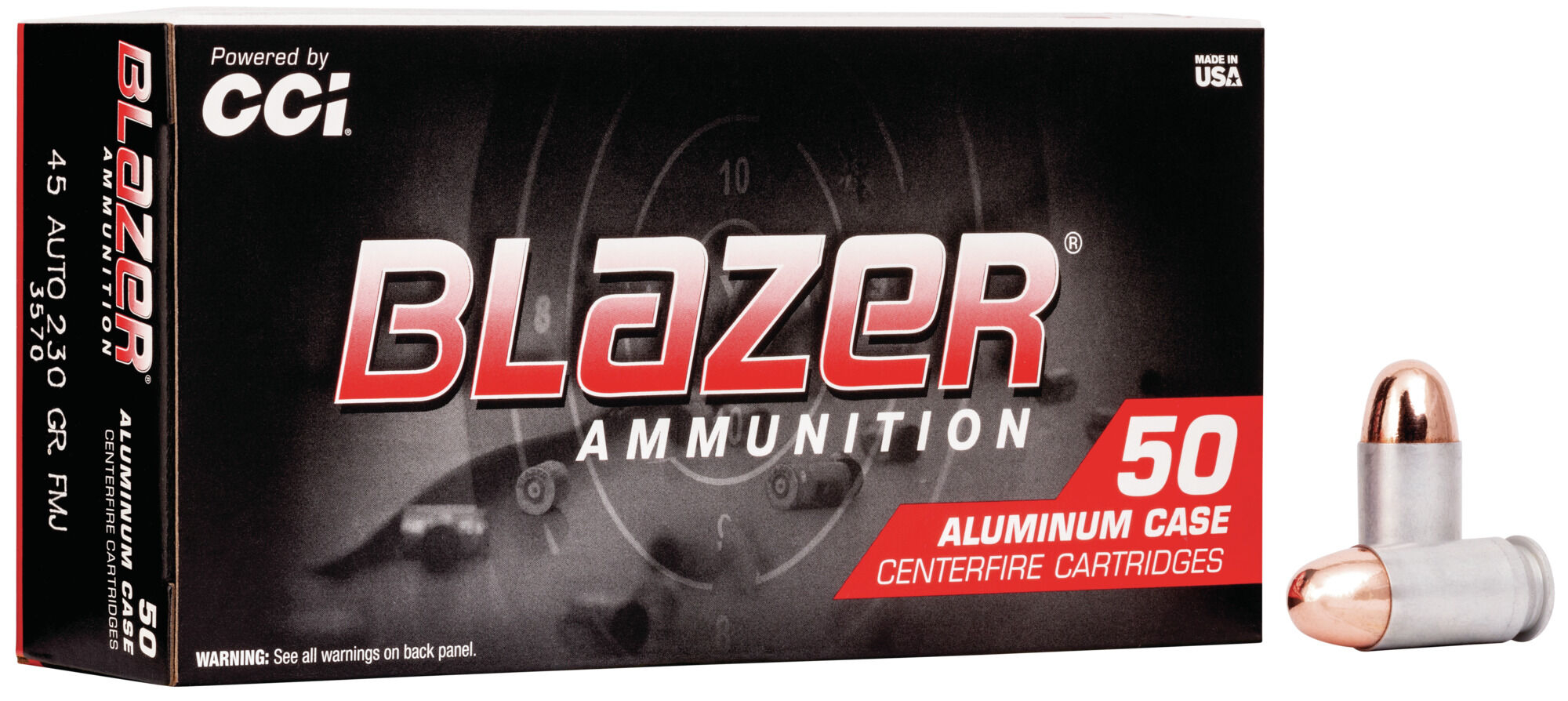 CCI Ammunition Blazer .45 ACP 230 Grain FMJ Aluminum Pistol Ammunition Review CCI Ammunition Blazer .45 ACP 230 Grain FMJ Aluminum Pistol Ammunition Review