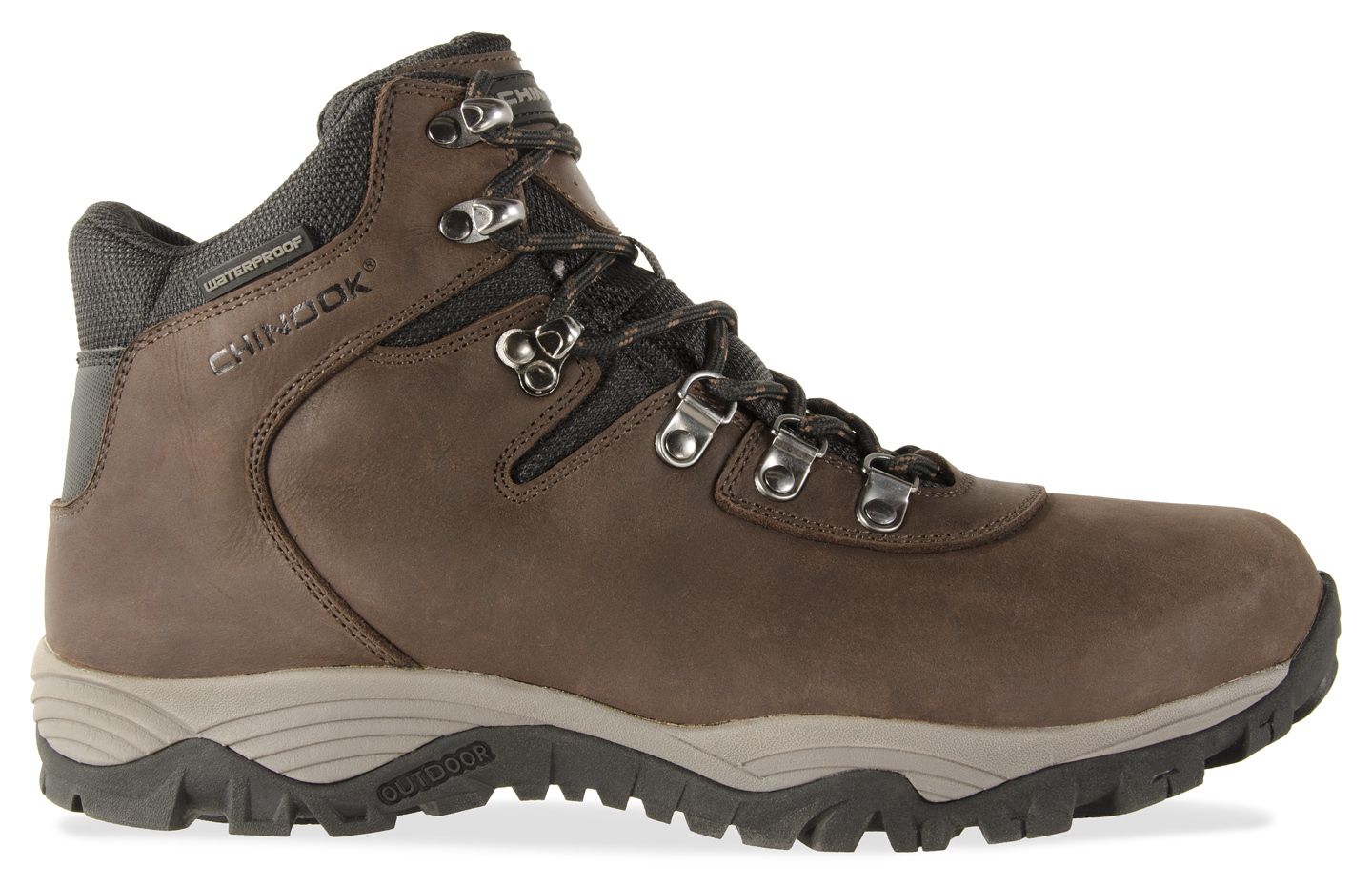 NEW CHINOOK men\'s tamolitch hiker in brown Chinook Footwear Contractor 6in Height Boots - Mens — CampSaver main image 3
