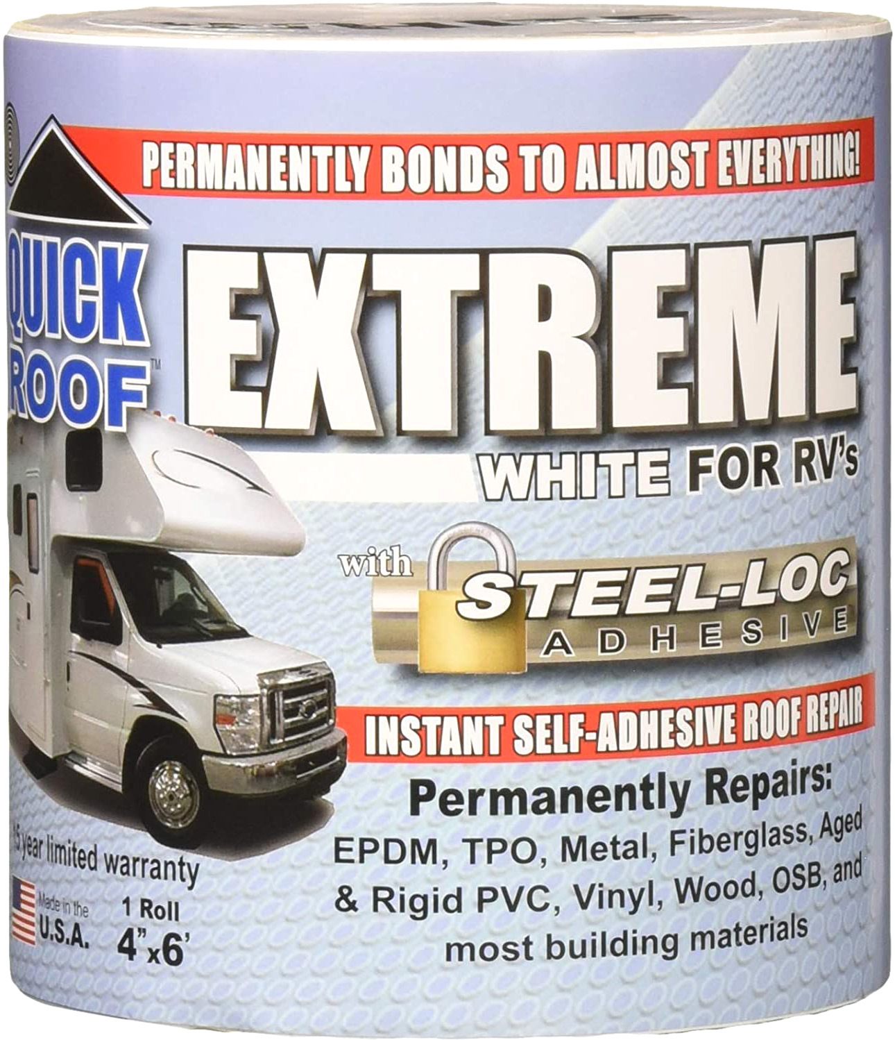 Cofair Quick Roof Extreme with Steel-Loc Adhesive Review - The Civil War