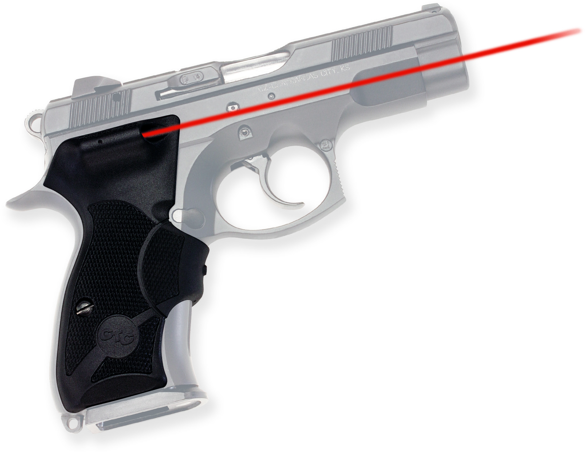 Crimson Trace CZ 75 - Compact - Lasergrip, Front Activation - DEMO