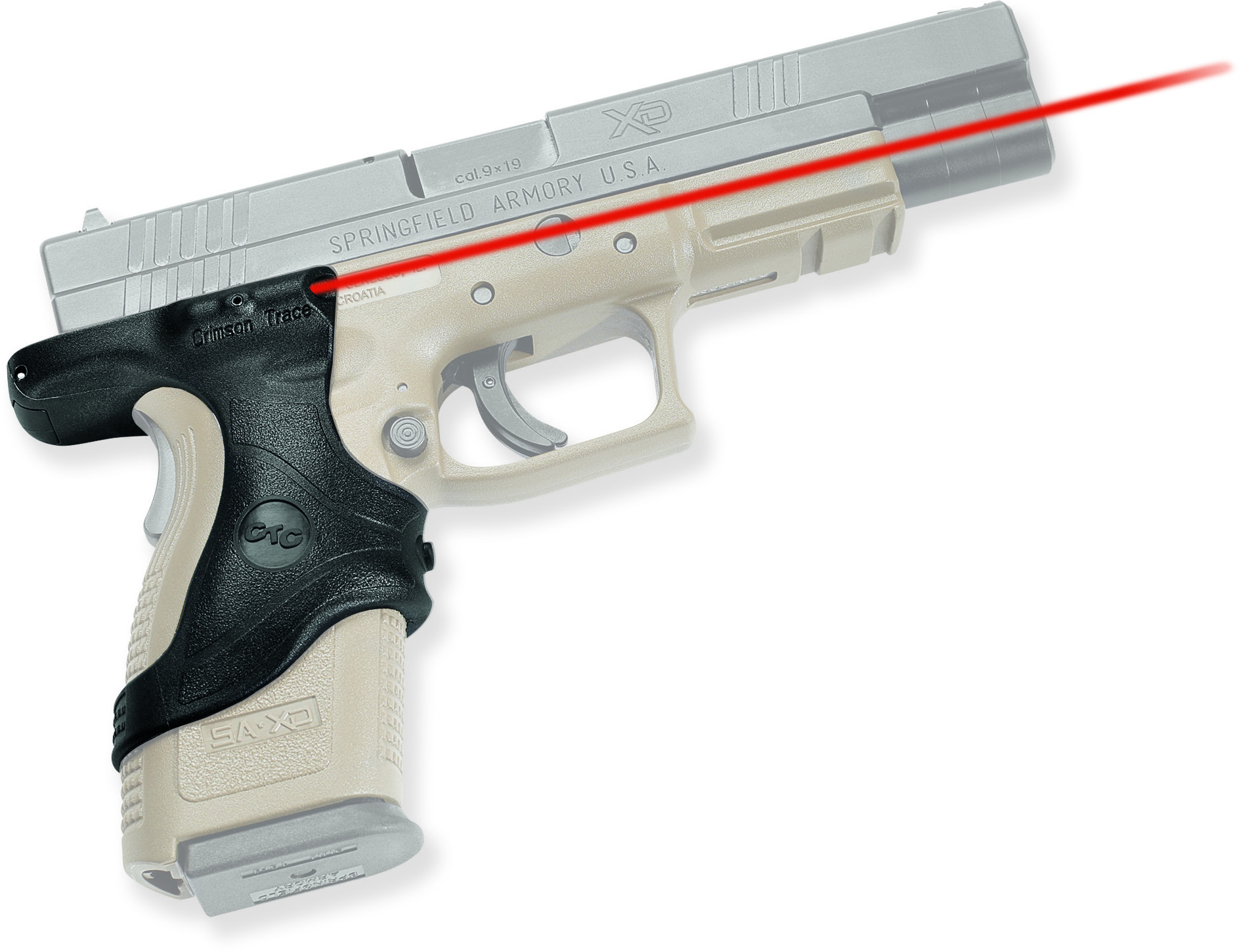 Crimson Trace Laser Grip for Springfield Armory XD9/XD40 on SALE