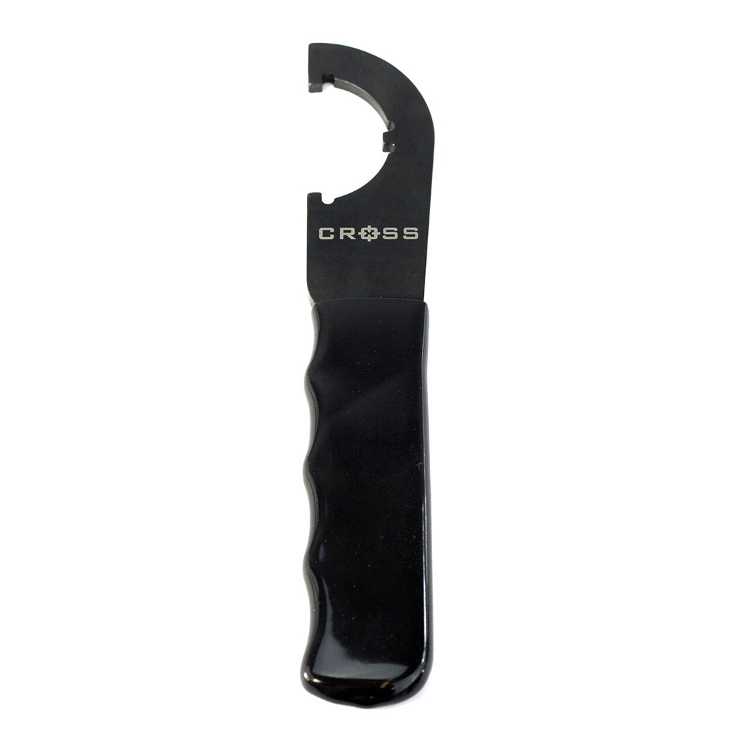 Armorer's Buffer Tube Castle Nut Wrench – Carbon Steel C-Shaped Tool For AR Builds